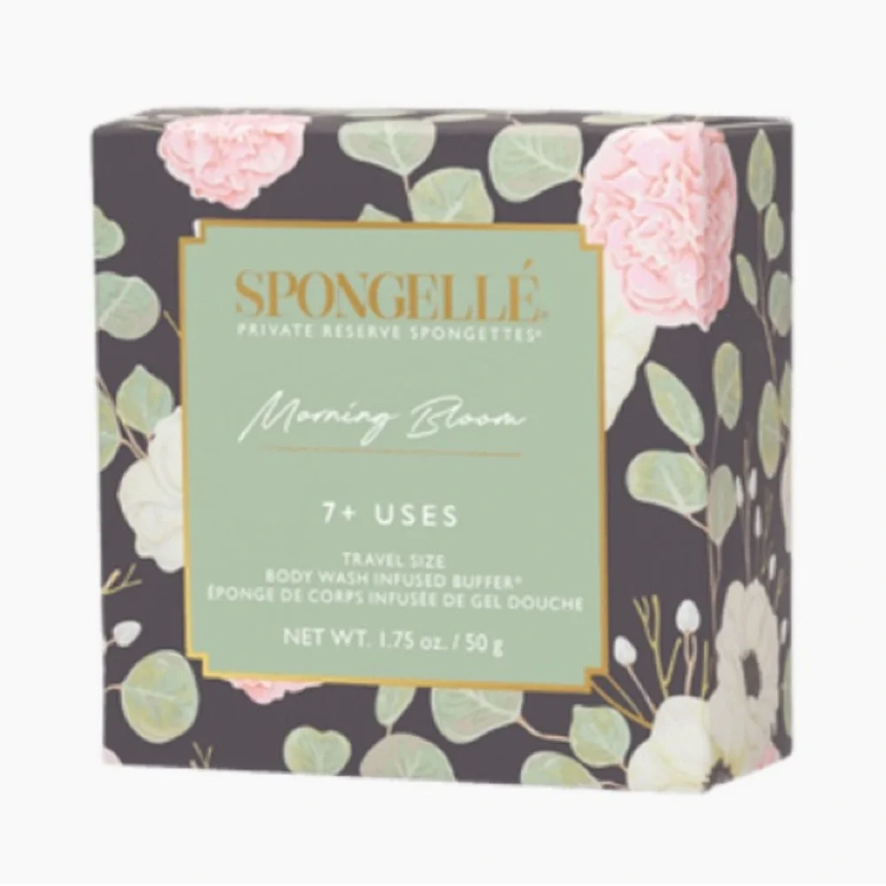 Spongelle Private Reserve Spongette Travel Sponge/Buffer in Morning Bloom